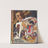 Cabaret program cover for Balieff&#039;s Chauve-Souris of Moscow by Sergey Yurievich Sudeikin