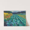 Cabbage Field (1915) by Edvard Munch