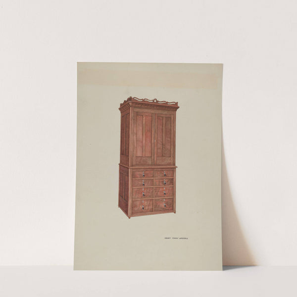 Cabinet by Harry Mann Waddell