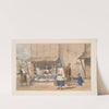 Cabul; a fulloodeh stall, with Huzzareh’s carrying snow, &c., to market (1843) by James Atkinson