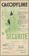 Cacodyline (1910-1950)