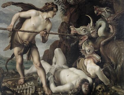 Cadmus Slaying the Dragon