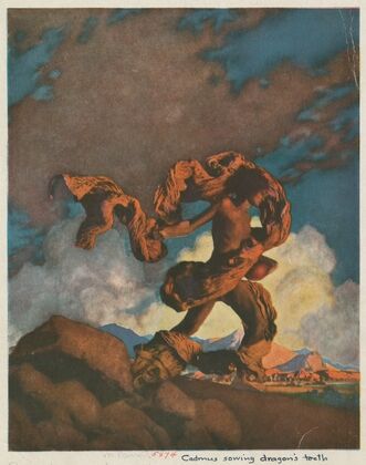 Cadmus sowing the dragon’s teeth