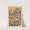 Caen - Maison Grande Rue Saint-Pierre by Richard Parkes Bonington