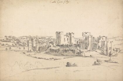 Caerphilly Castle.
