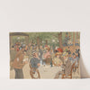 Nachmittagsbeschäftigung (1908-1909) by Fritz Schönpflug