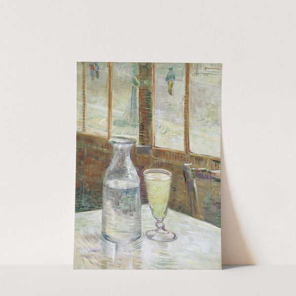 Café table with absinth (1887) by Vincent van Gogh