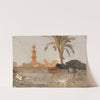 Cairo. From the journey to Egypt (1903) by Jan Ciągliński