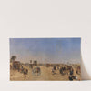 Cairo Seen from the Kasr-el-Nil Bridge (1881) by Emile Charles Wauters