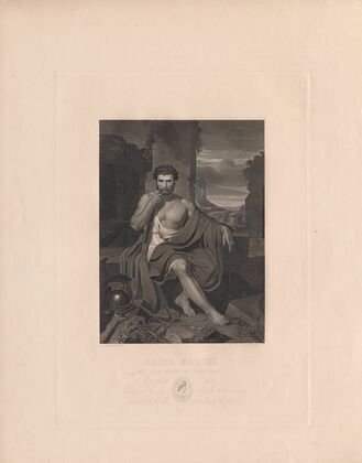 Caius Marius on the Ruins of Carthage (1842)