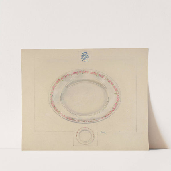 Cake Saucer by Joseph Sudek