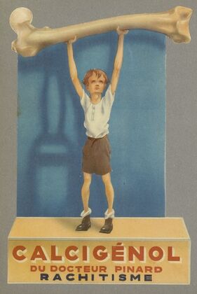 Calcigénol du docteur Pinard ; rachitisme (1910-1950)