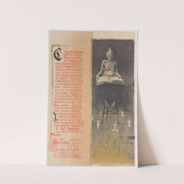 Calendrier Magique Pl.02 (1896) by Manuel Orazi