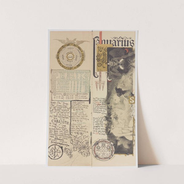 Calendrier Magique Pl.04 (1896) by Manuel Orazi