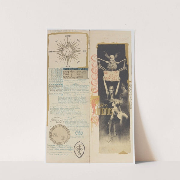 Calendrier Magique Pl.05 (1896) by Manuel Orazi