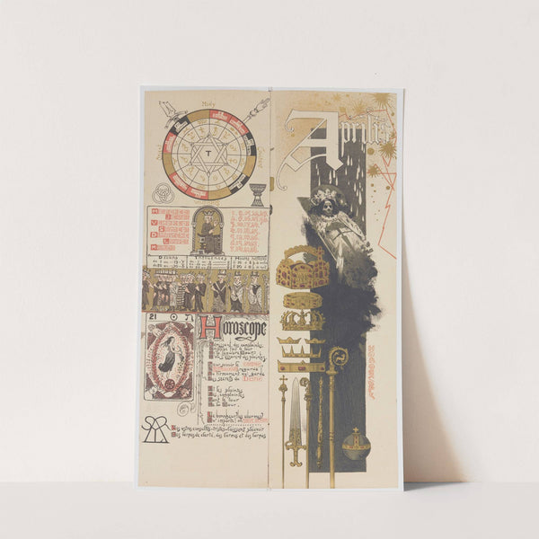 Calendrier Magique Pl.07 (1896) by Manuel Orazi