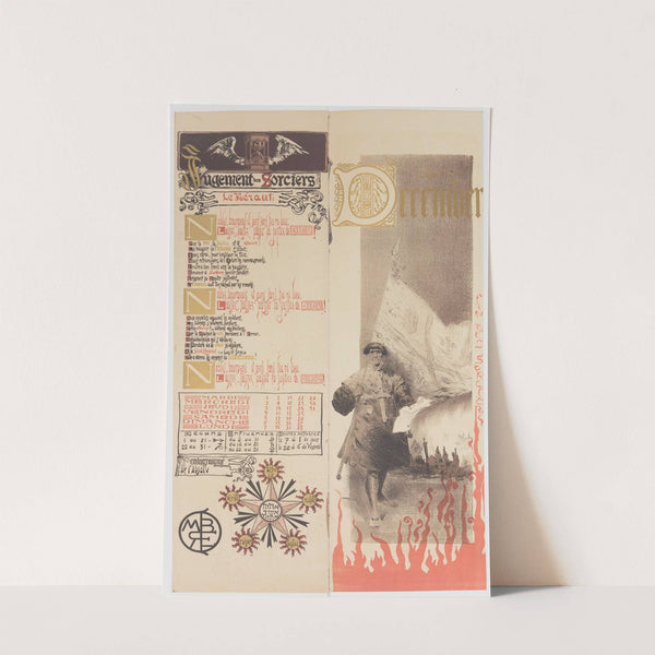 Calendrier Magique Pl.15 (1896) by Manuel Orazi