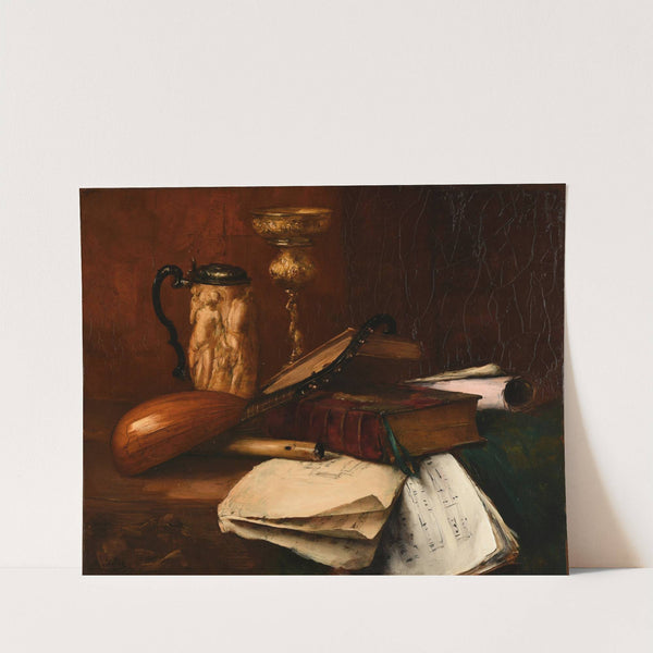 Calice, vidrecome, livres liturgiques et cahiers de musique (before 1887) by Antoine Vollon