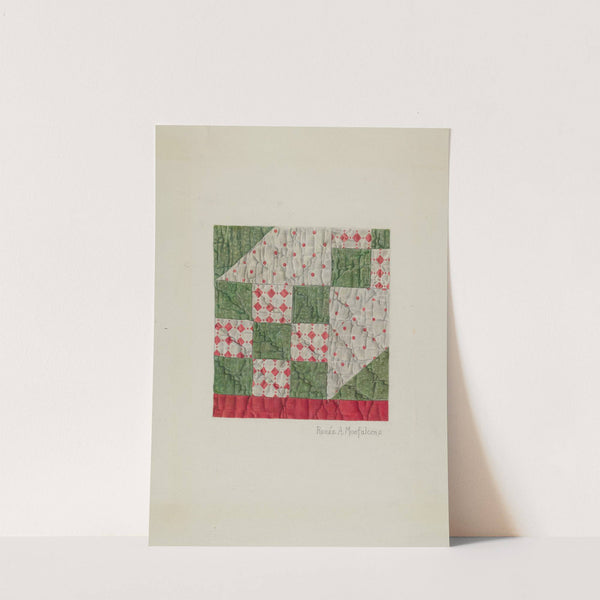 Calico Quilt (Patchwork) by Renee A. Monfalcone