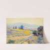 California Spring Landscape by Elmer Wachtel