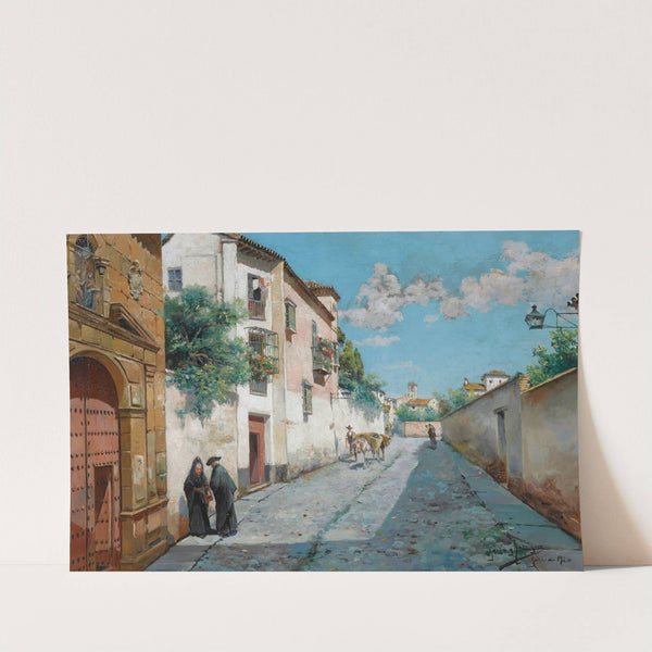 Calle En Granada (In The Street, Granada) by Manuel García y Rodríguez