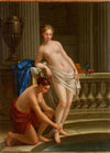 Callisto, nymphe de Diane sortant du bain 