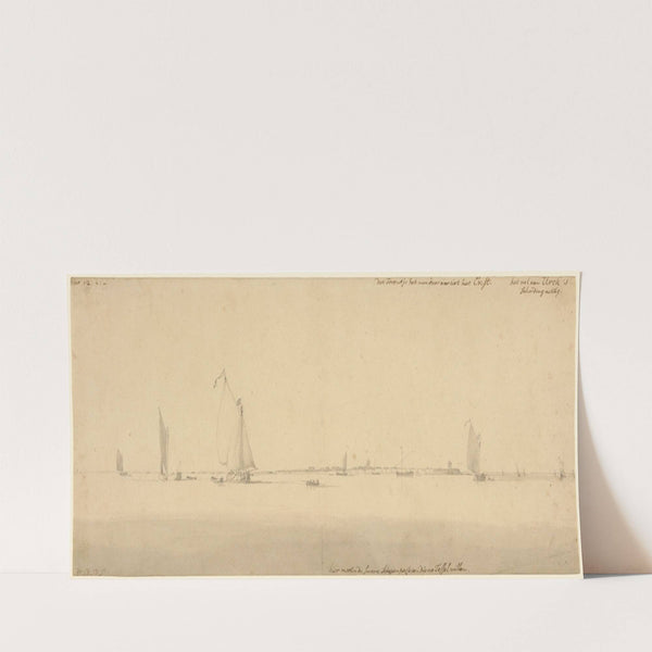 Calm Sea (1665–1666) by Willem van de Velde the Younger