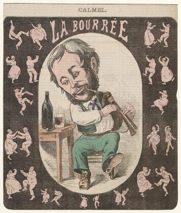 Calmel ; La Bourrée  (1867)