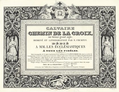Calvaire, chemin de croix (1835)