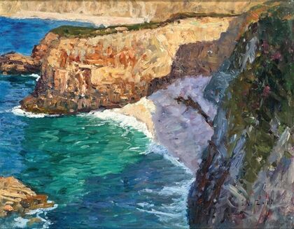 Camaret. Küste bei Brest (1908)