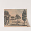 Cambridge University; Jesus College by Thomas Malton the Younger