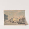 Cambridge University; Queens College by Thomas Malton the Younger