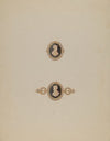 Cameo Pin and Ring
