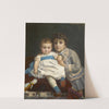 Camille and Louis by Alexandre-Auguste Hirsch