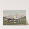 Camp in the Caucasus by Richard Karlovich Zommer