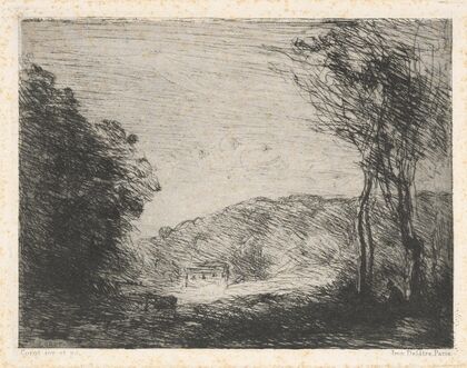 Campagne boisee (Wooded countryside) (1866)