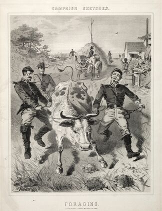 Campaign Sketches; Foraging (1863)