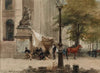 Campement d’artillerie place de la Bourse, 4 juin 1871.