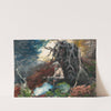 Campfire, Adirondacks by Winslow Homer