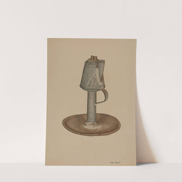 Camphene Lamp by LeRoy Griffith