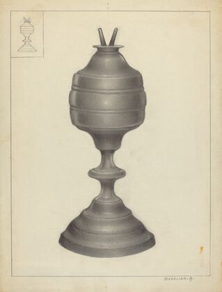 Camphene Lamp