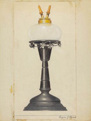 Camphene Lamp