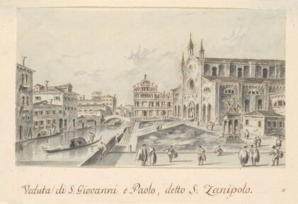 Campo Santi Giovanni e Paolo, Looking Toward the Scuola di San Marco