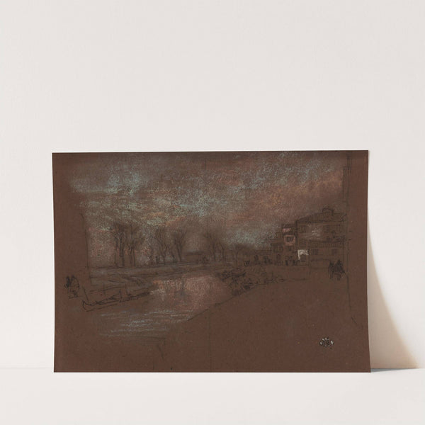 Campo Sta. Marta—Winter Evening (1879-1880) by James Abbott McNeill Whistler