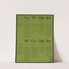 Can we help you – !We can help you (1967) by Dietmar Winkler