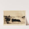 Canal Boats on the Thames by Charles Adams Platt