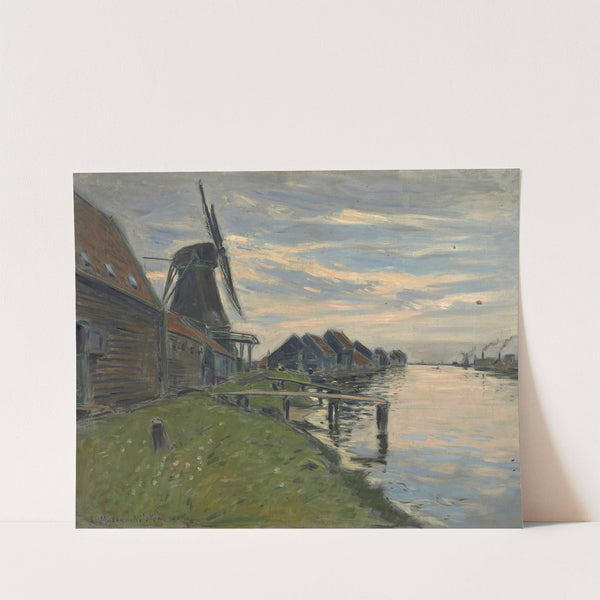 Canal en Hollande by Etienne Moreau-Nélaton
