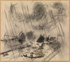 Canal in the Rain – The Ferryman
