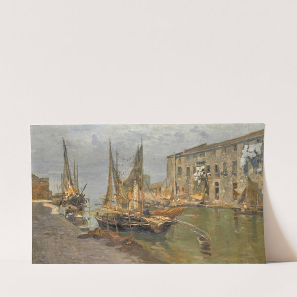 Canal In Venice by Guglielmo Ciardi