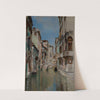 Canal in Venice, San Trovaso Quarter by Robert Frederick Blum